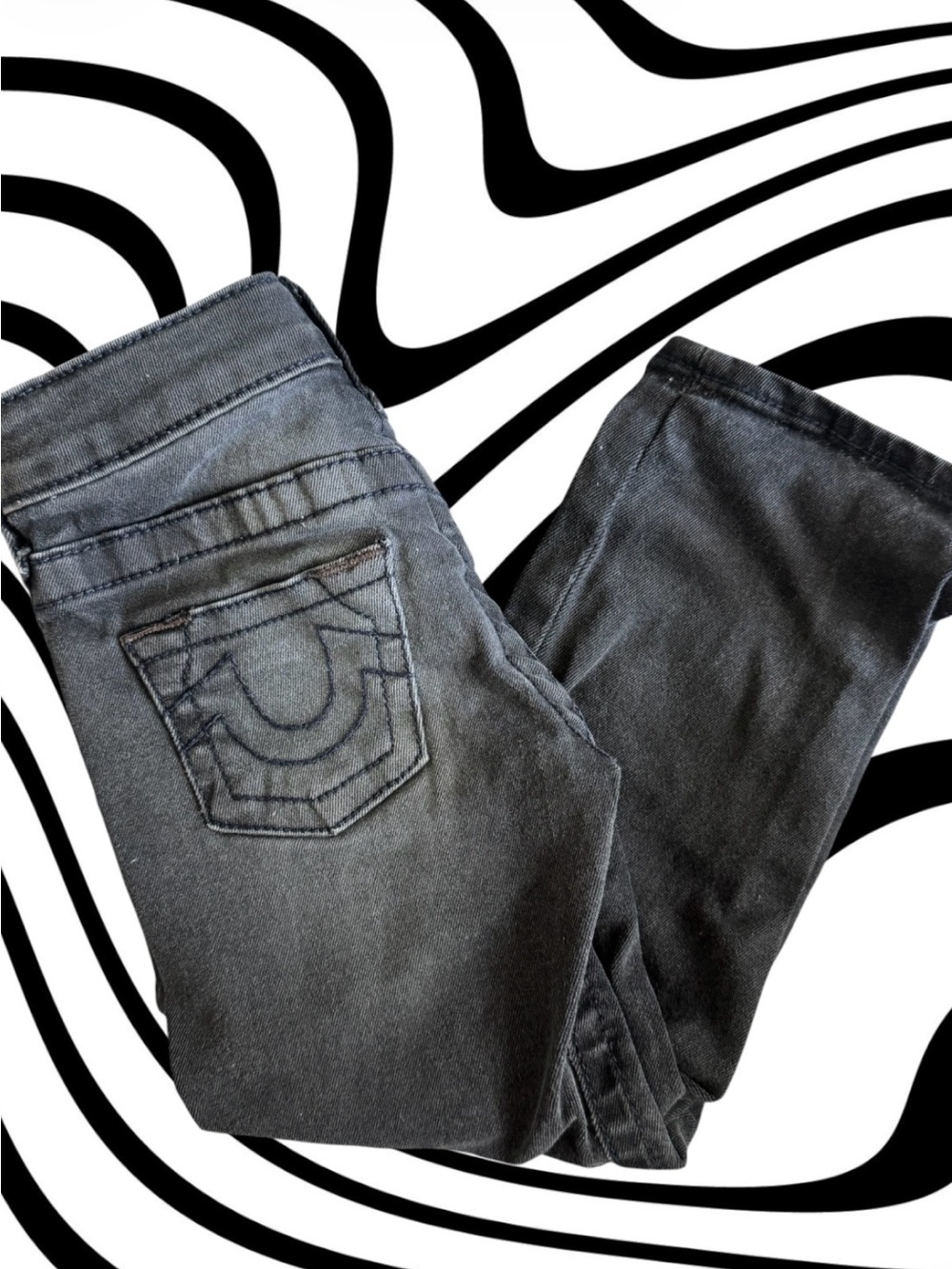 Boy’s Black Denim Jeans - Classic Pocket Detail